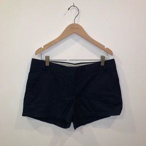 J. Crew Navy Chino Shorts
